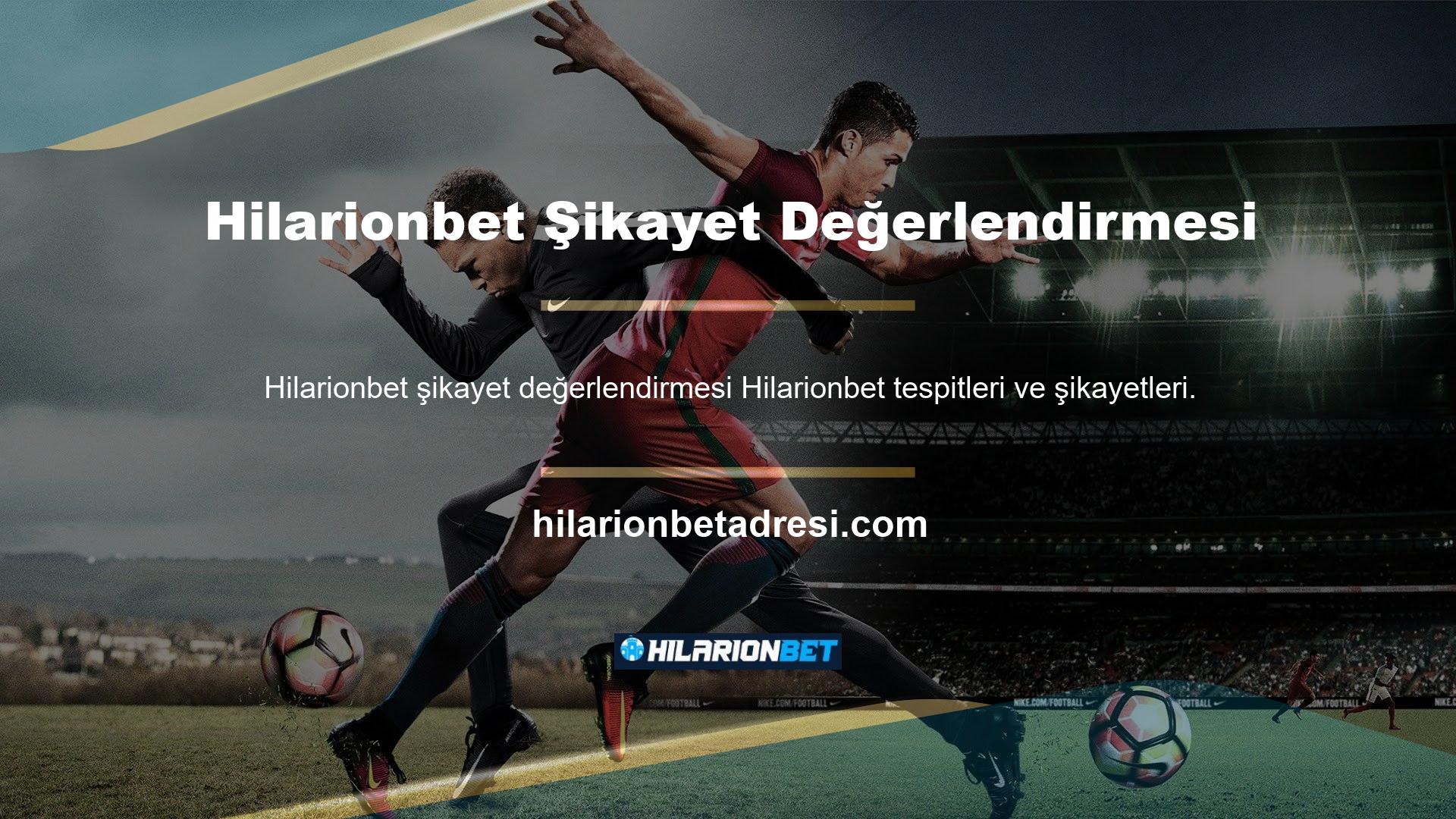 Genel olarak, Hilarionbet hakkında veri olarak söylenecek çok şey olduğu anlaşılmaktadır